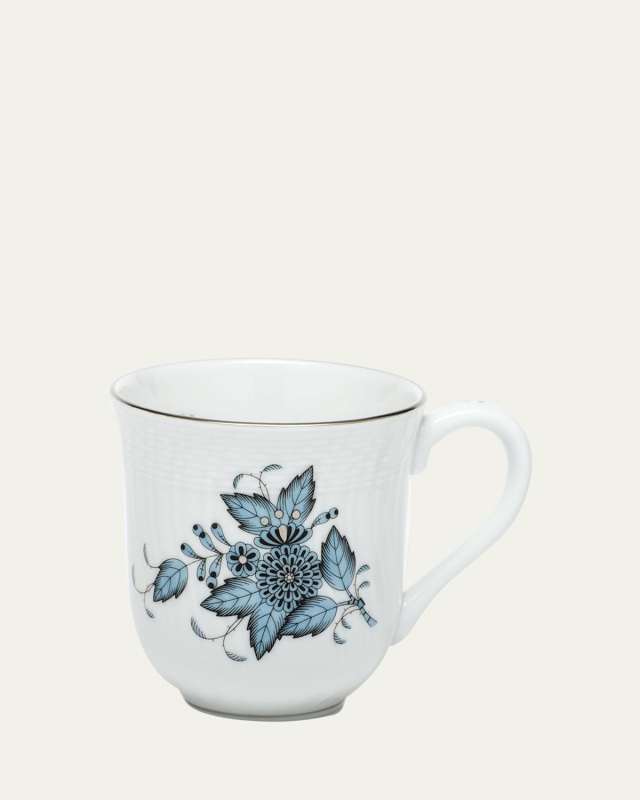 Chinese Bouquet Turquoise Mug